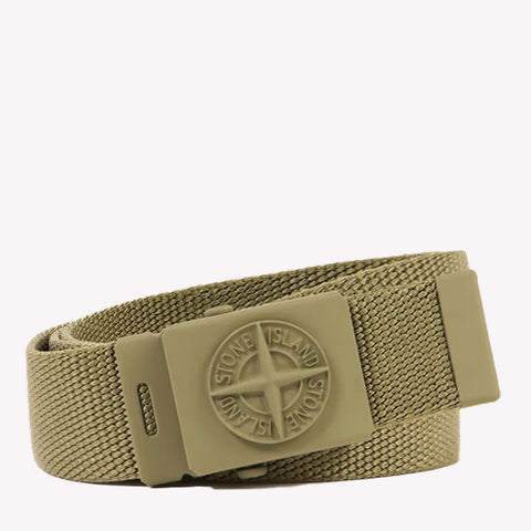 Stone Island Ragazzo Ragazzi Cintura Esercito