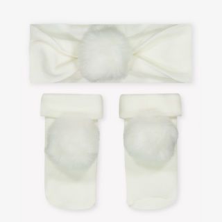 Mayoral Bébé Filles Accessoire en blanc off
