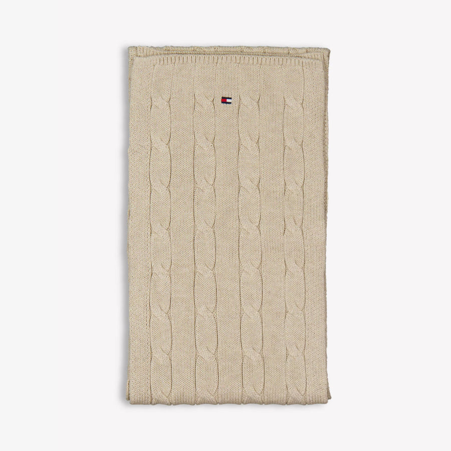 Tommy Hilfiger Kinder Unisex Sjaal In Beige