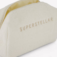 Superstellar Storage & toilet bag in Cream