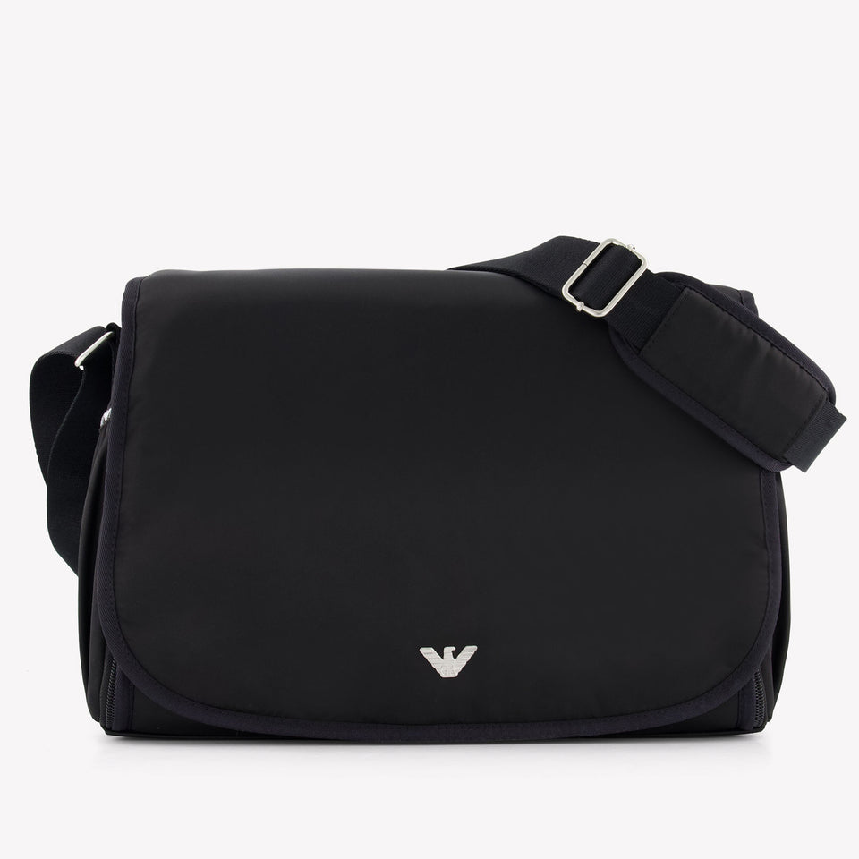 Armani Baby Unisex Borsa per pannolini dentro Nero
