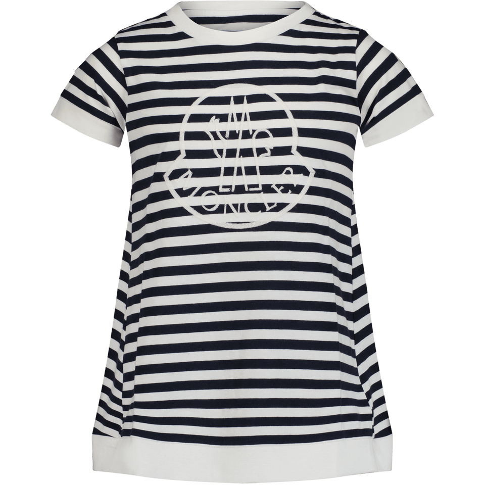 Moncler Kinder Meisjes T-Shirt Wit 4Y