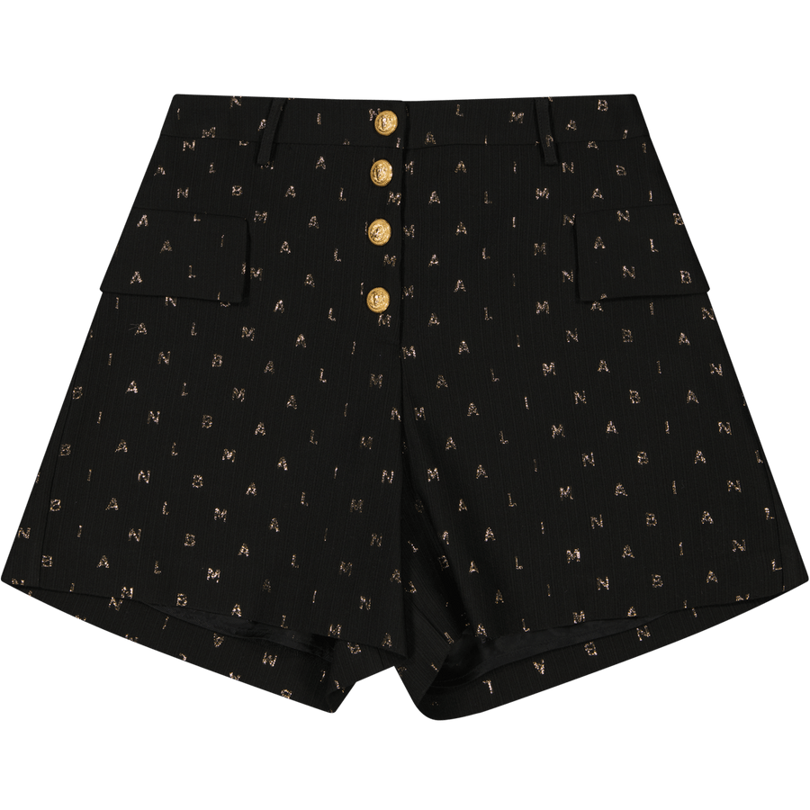 Balmain Kinder Meisjes Shorts Zwart 4Y